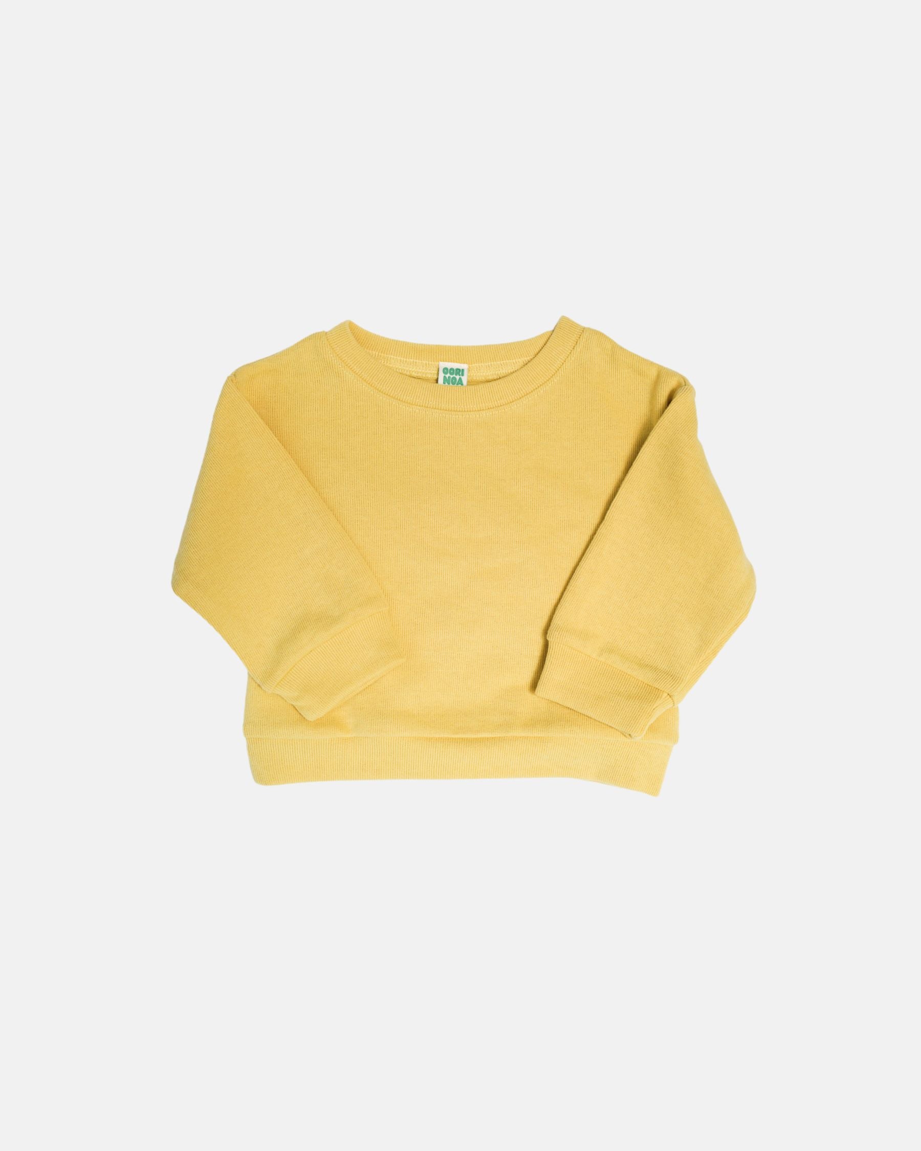 Everyday Ribbed Sweater (Yellow)