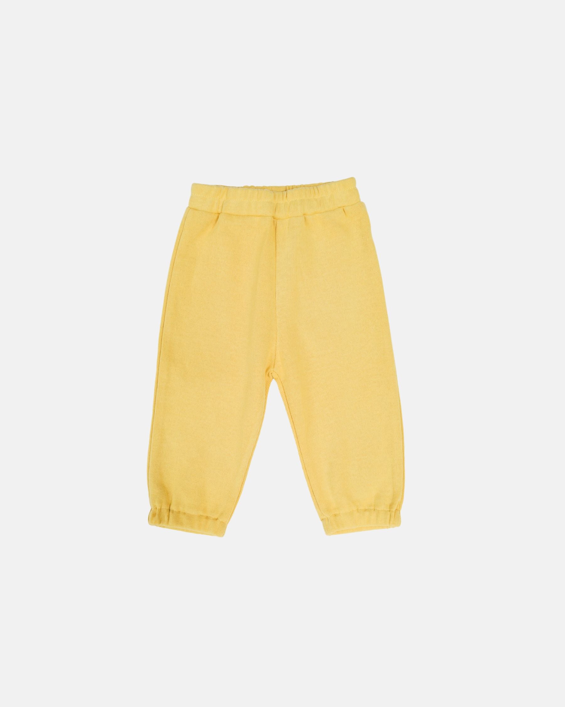 Everyday Ribbed Sweatpants (Yellow)