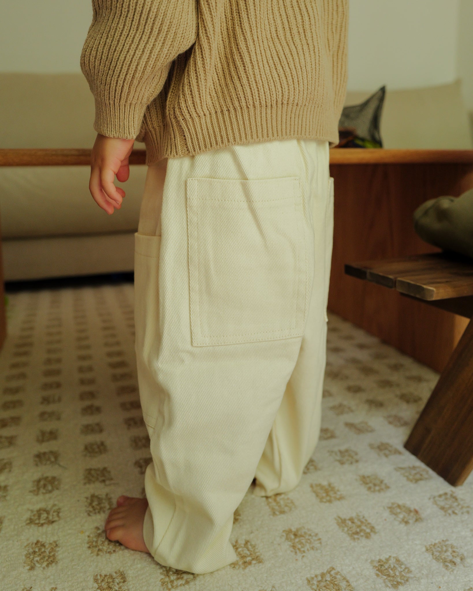 Utility Pants (Cream)