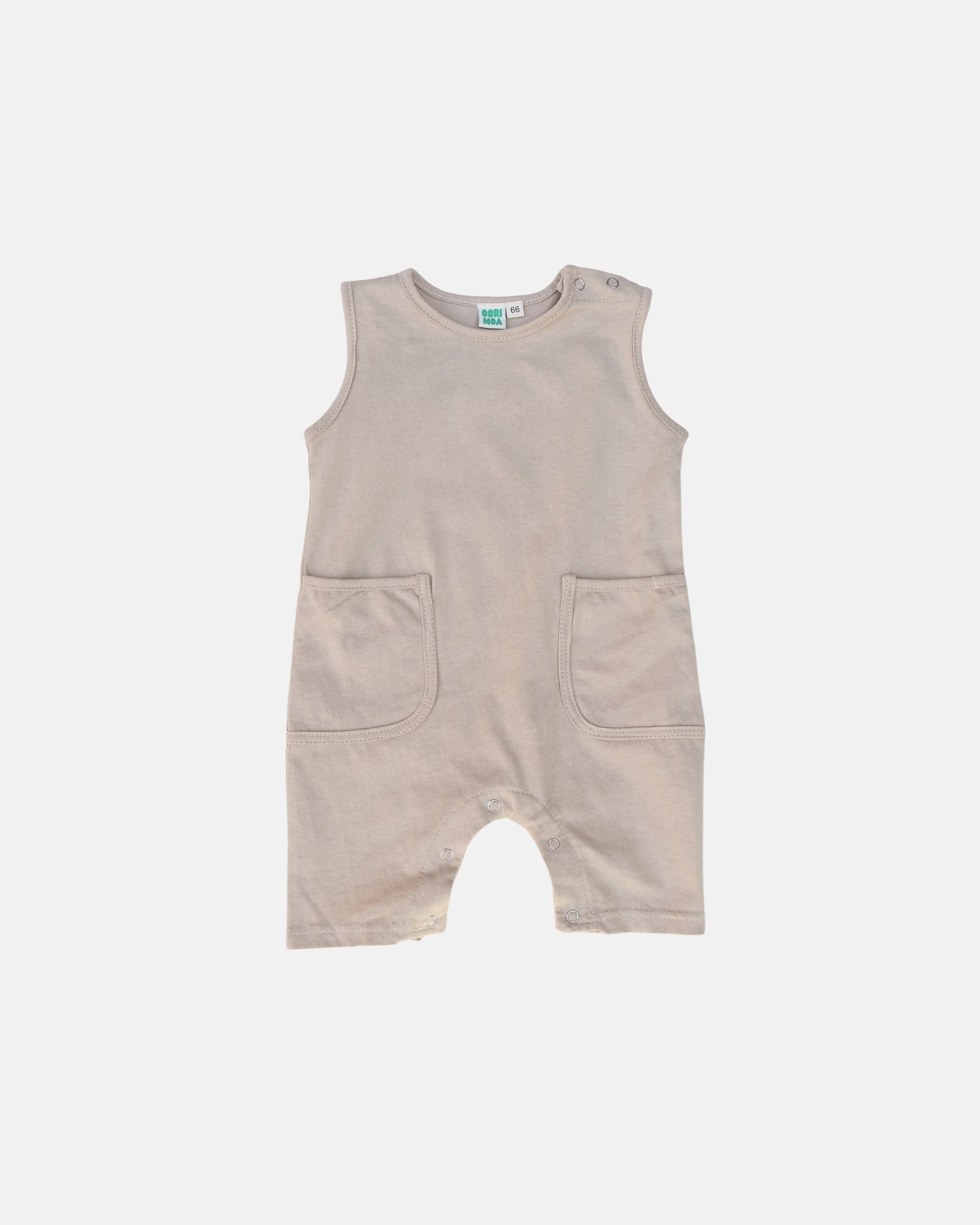 summer romper beige
