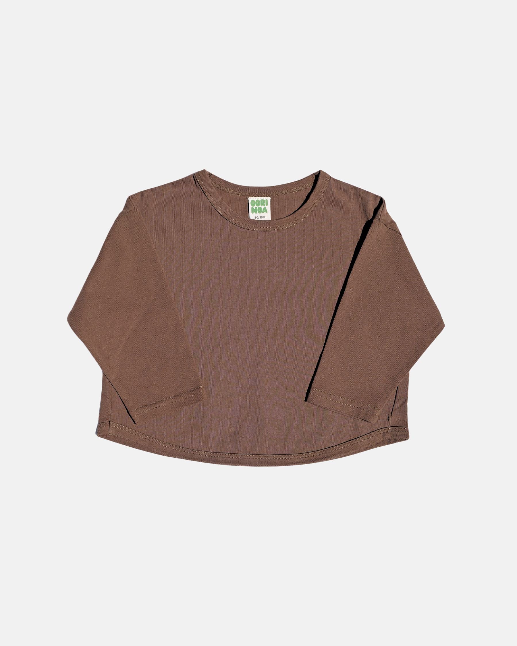 Essential Long Sleeve (Brown)