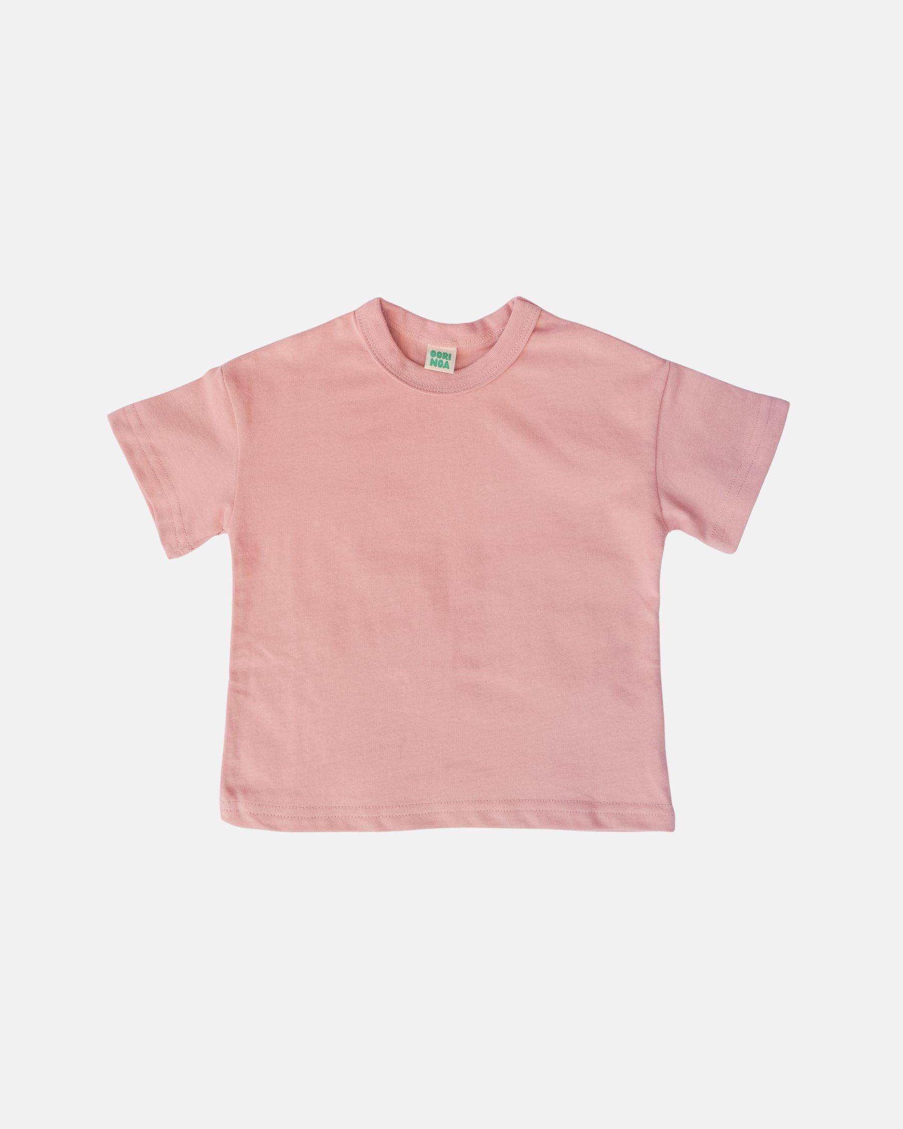Heavyweight Cotton Tee (Dusty Rose)