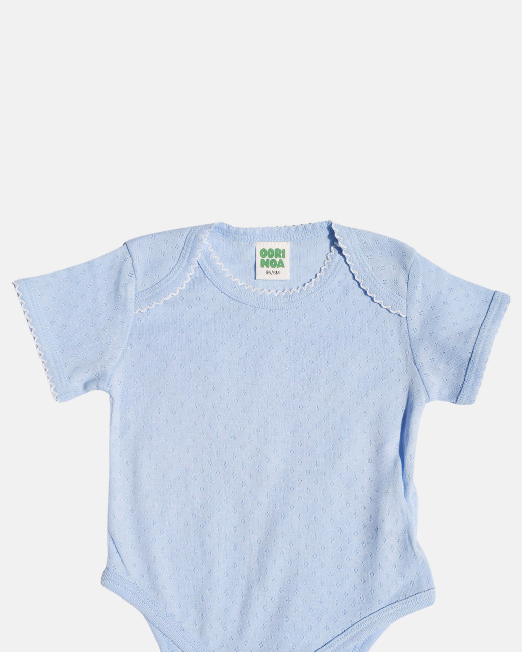 Pointelle Onesie (Blue)