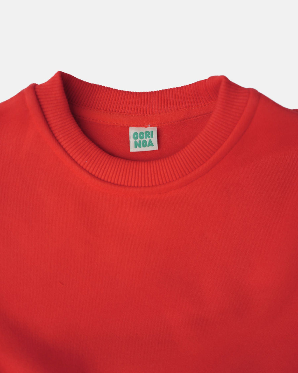 Fleece Sweater Sweatpant Set (Red)