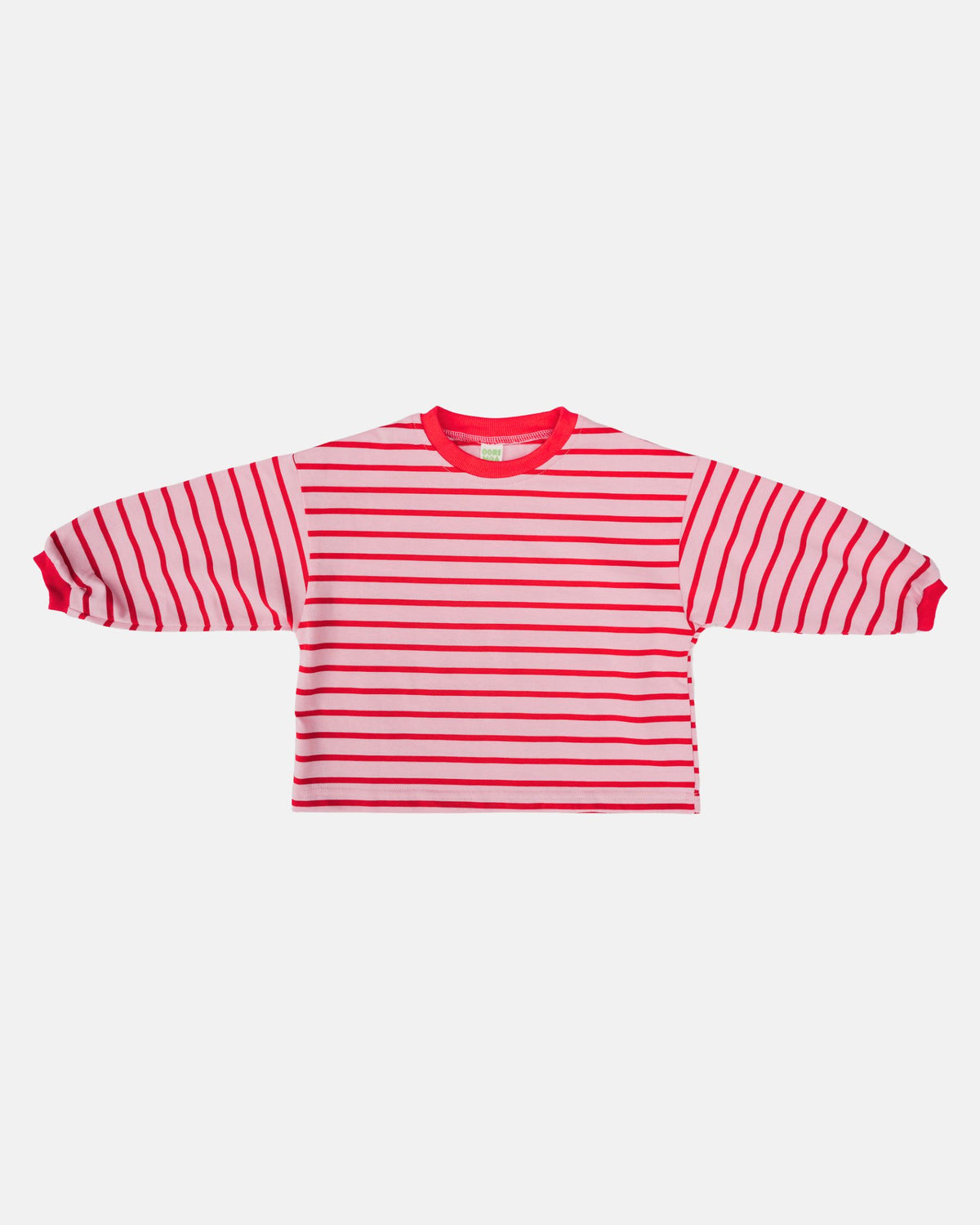 Boxy Long Sleeve (Cherry)