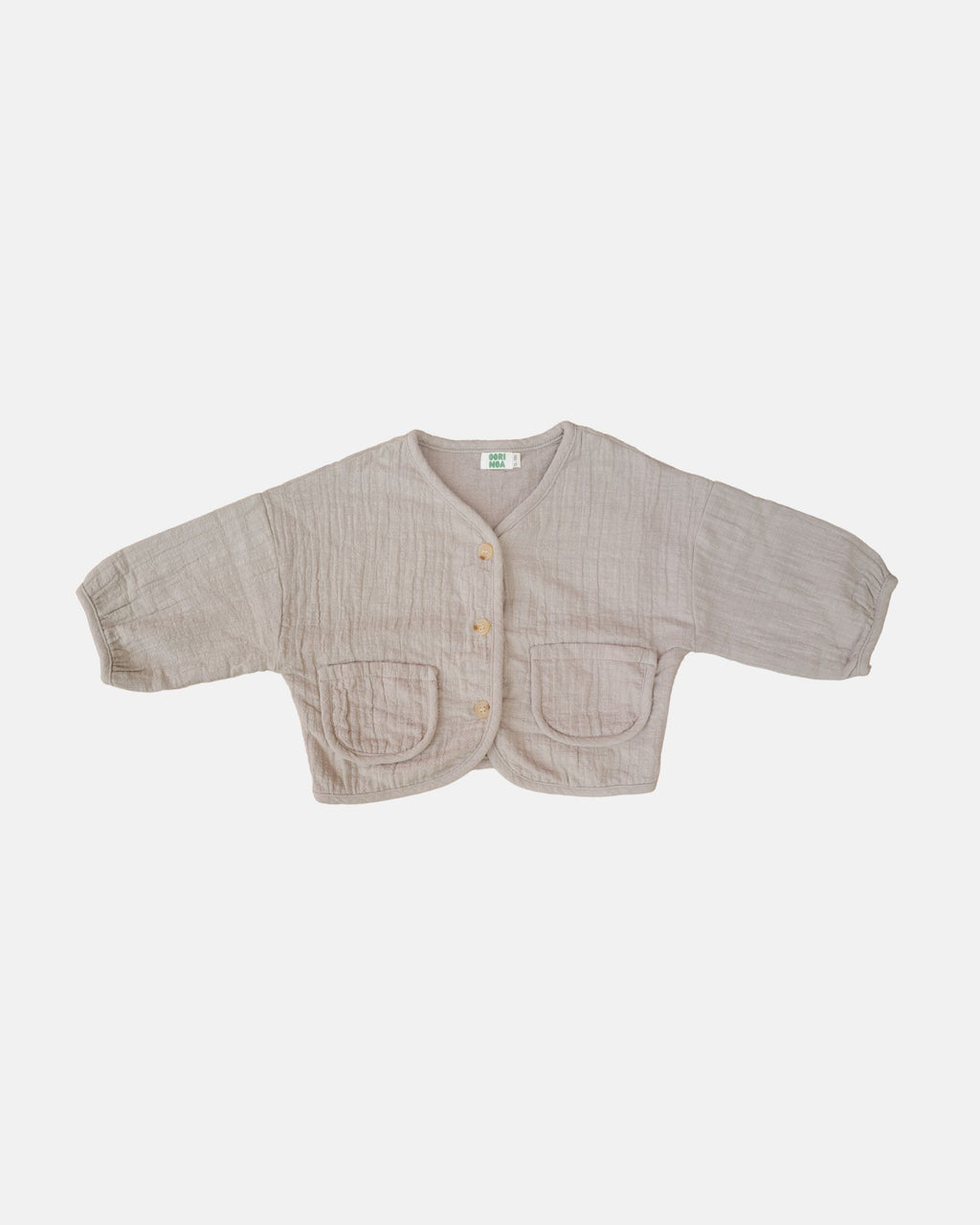 Linen Button-Up (Grey)