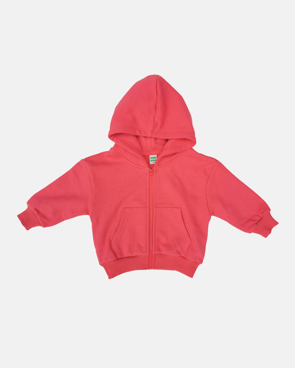 Heavyweight Zip-Up Hoodie (Tomato)