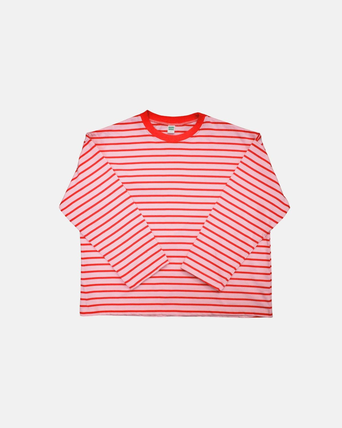 Adult Boxy Long Sleeve (Cherry)