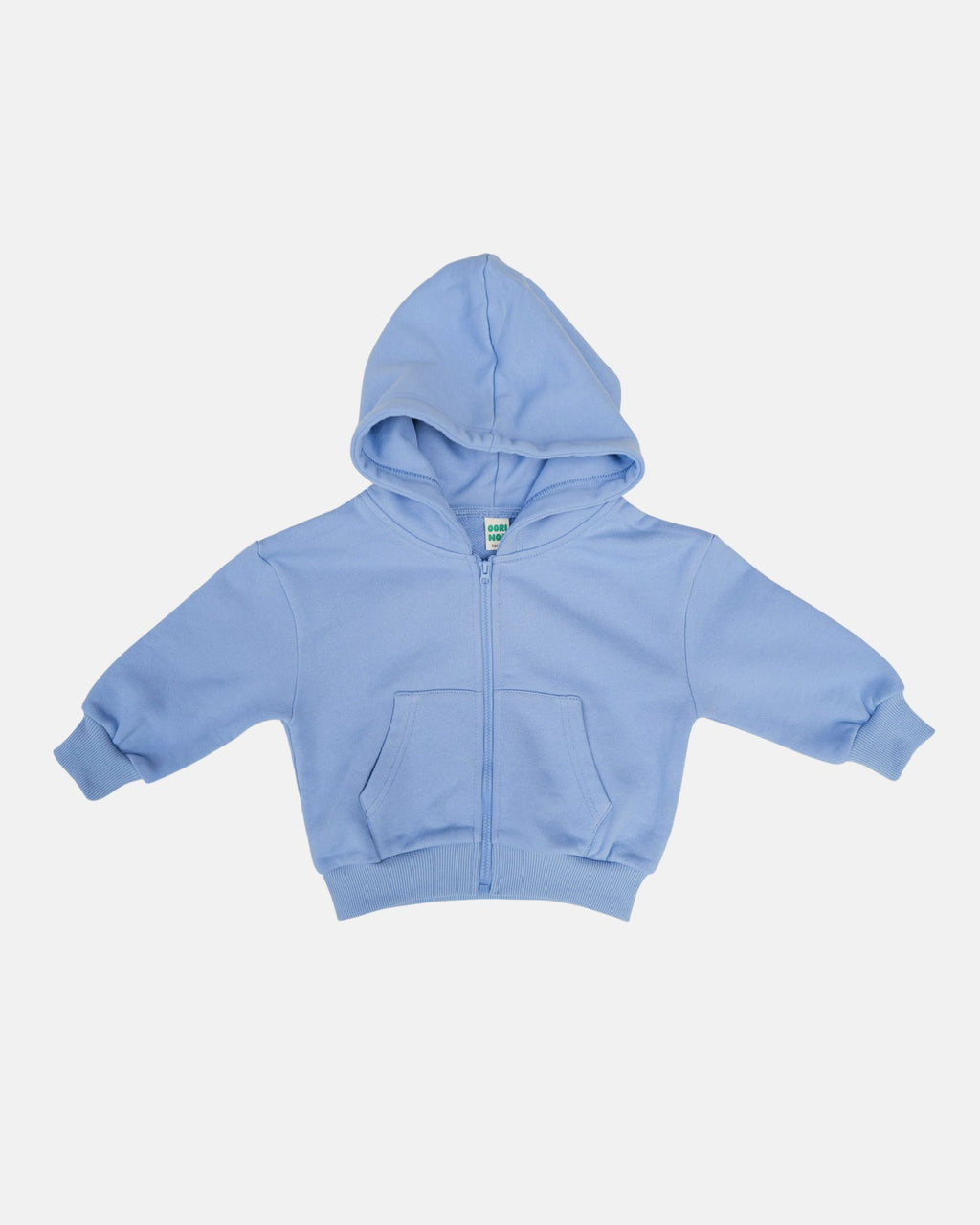 Heavyweight Zip-Up Hoodie (Sky Blue)