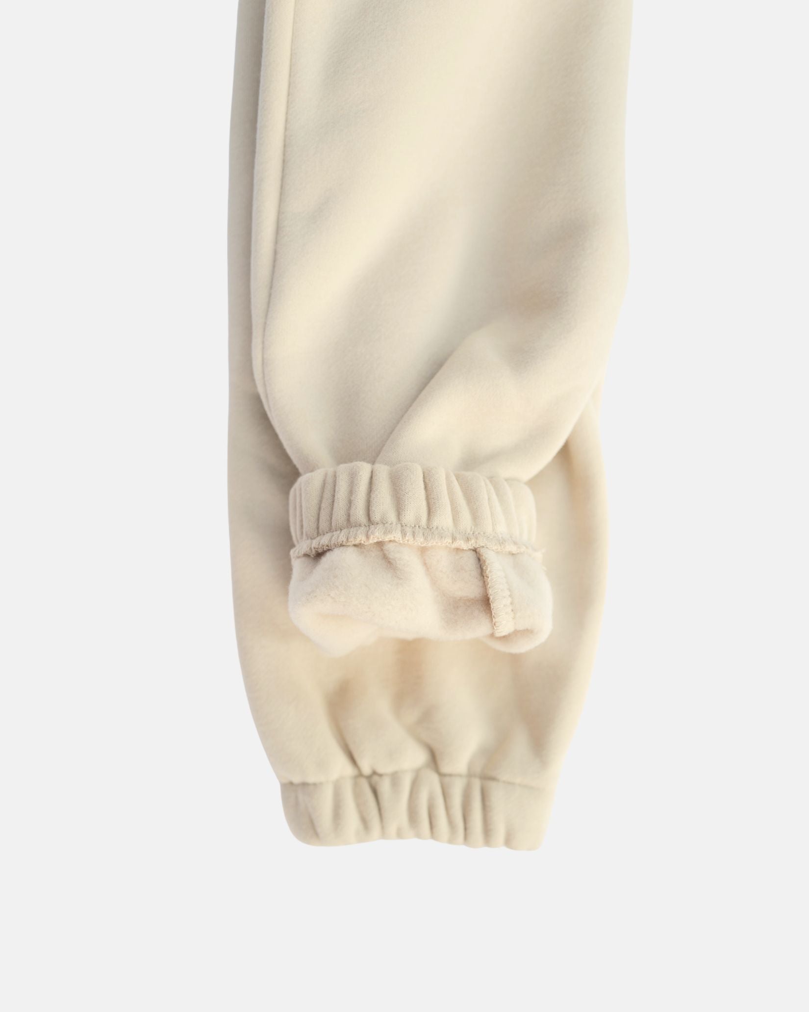 Fleece Sweater Sweatpant Set (Beige)
