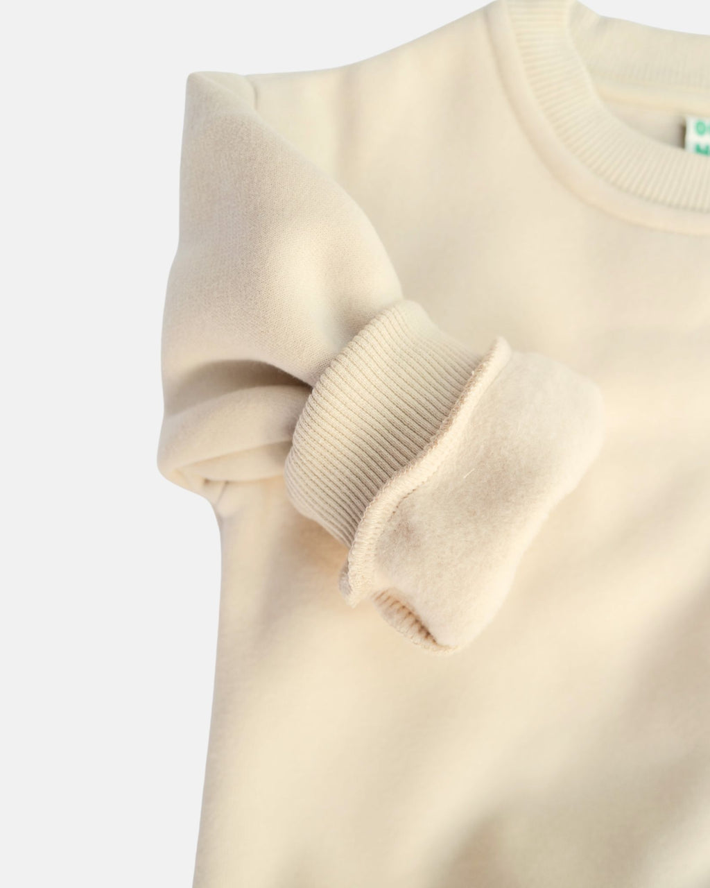Fleece Sweater Sweatpant Set (Beige)