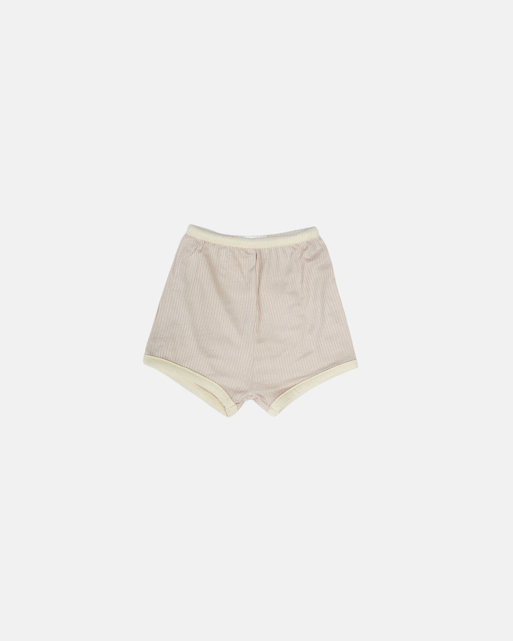 Summer Ribbed Shorts (Beige)