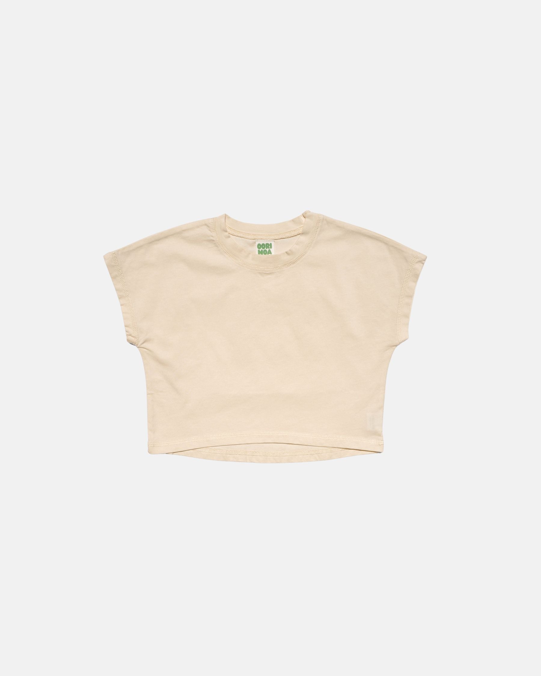 Top Stitch Tee (Ecru)