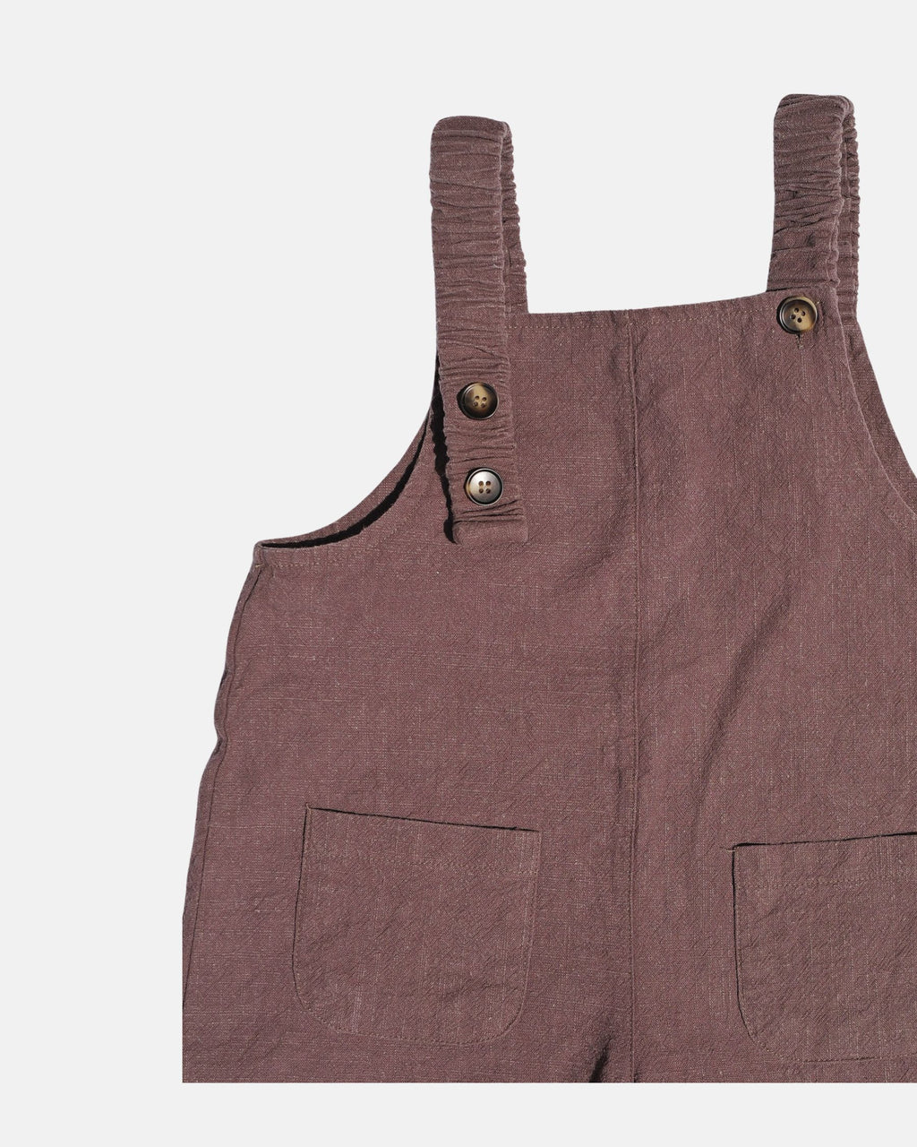 Linen Overalls (Brown)