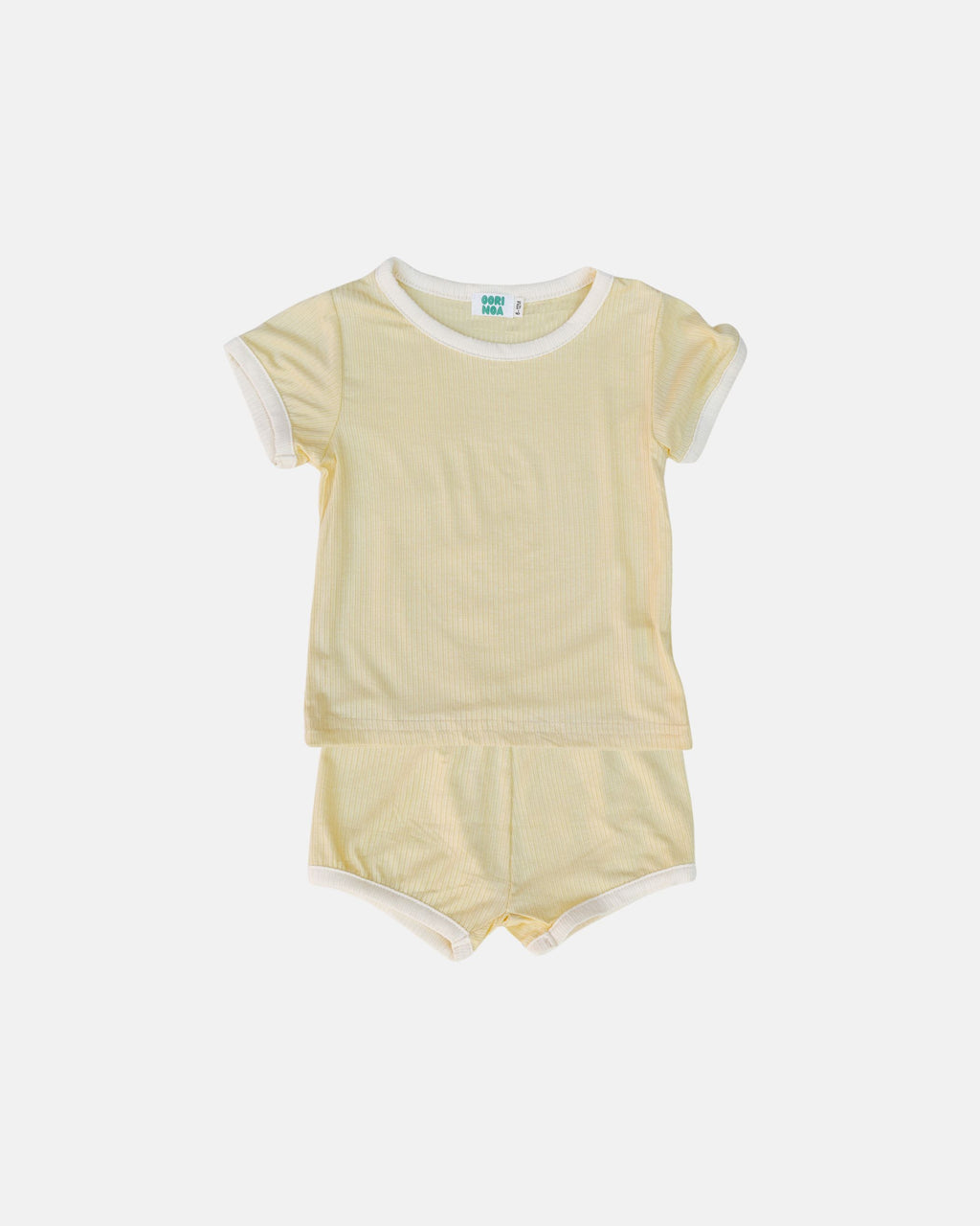 Summer Ribbed Set (Yellow)