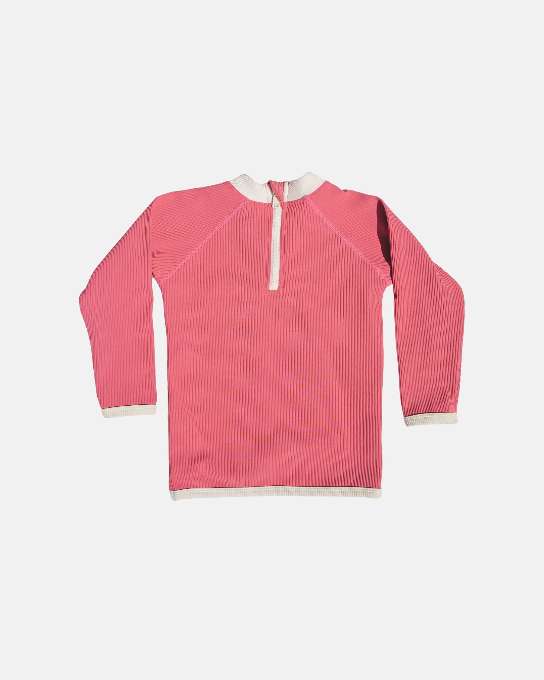 Long-Sleeve Rashguard + Shorts Swim Set (Punch)