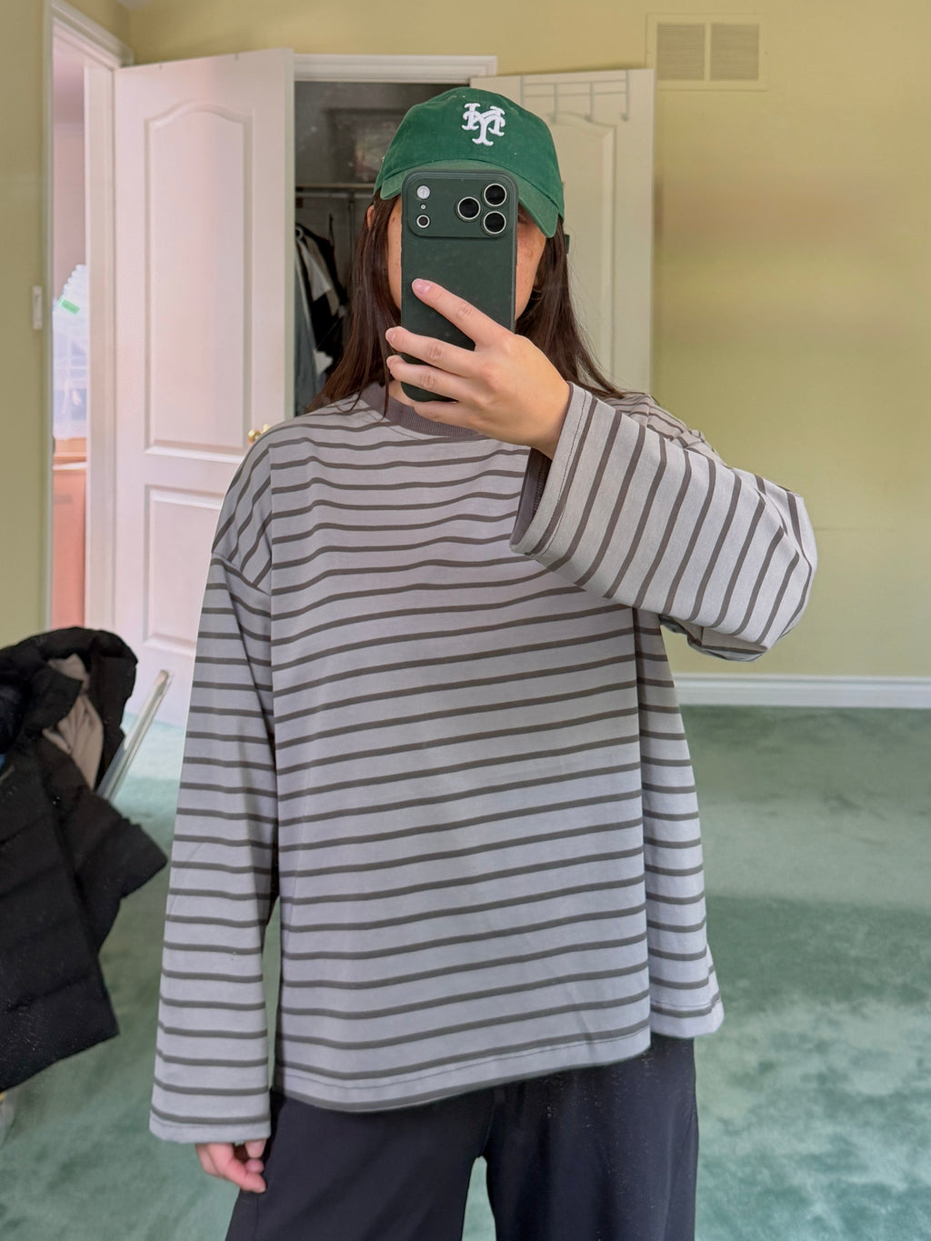 Adult Boxy Long Sleeve (Slate)