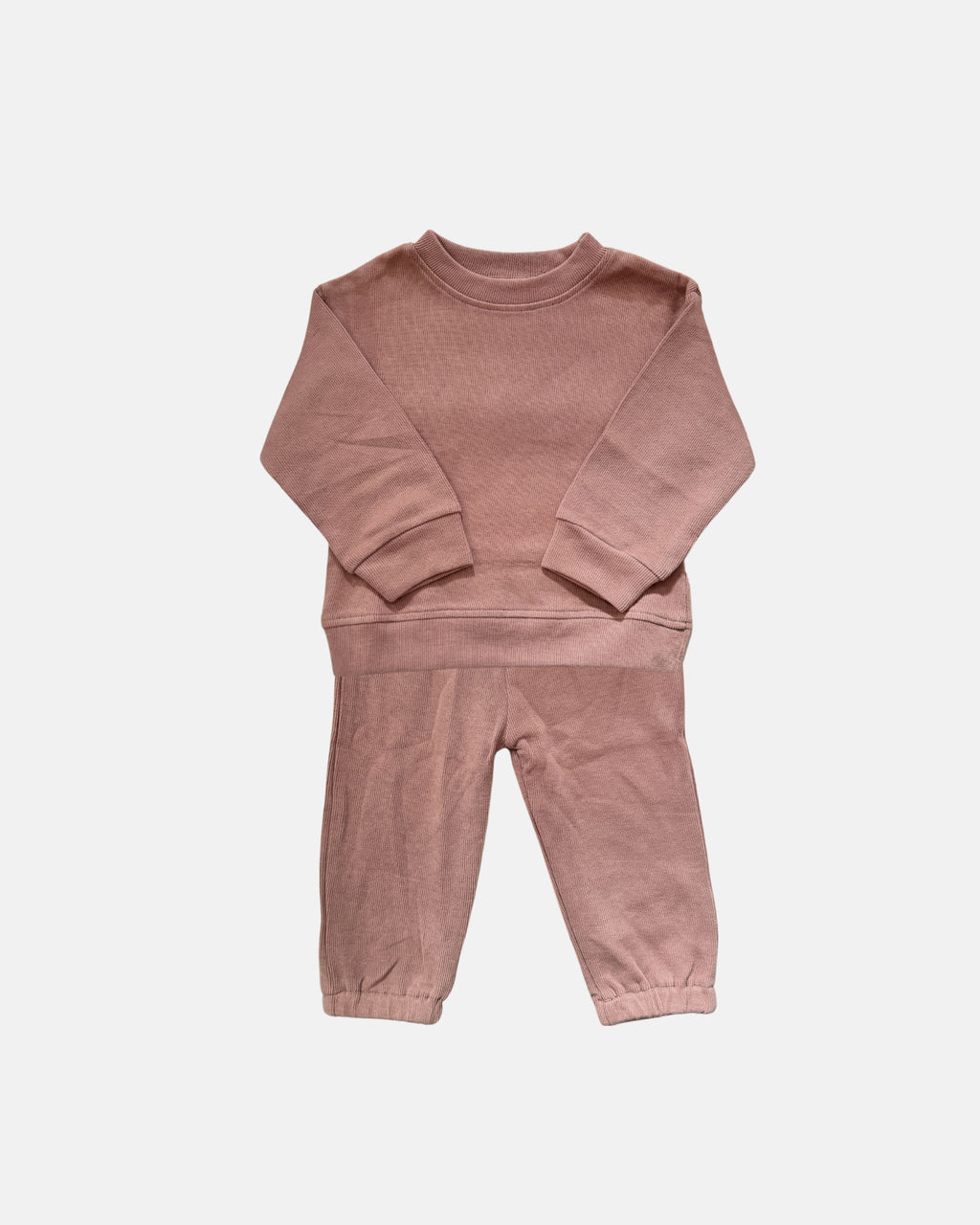 Everyday Ribbed Set (Latte Brown)