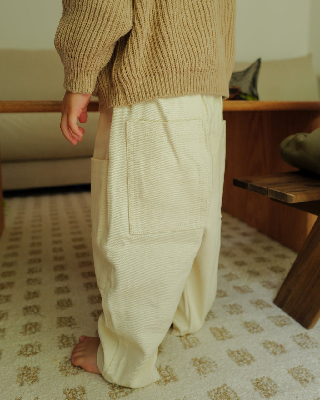 Utility Pants (Cream)