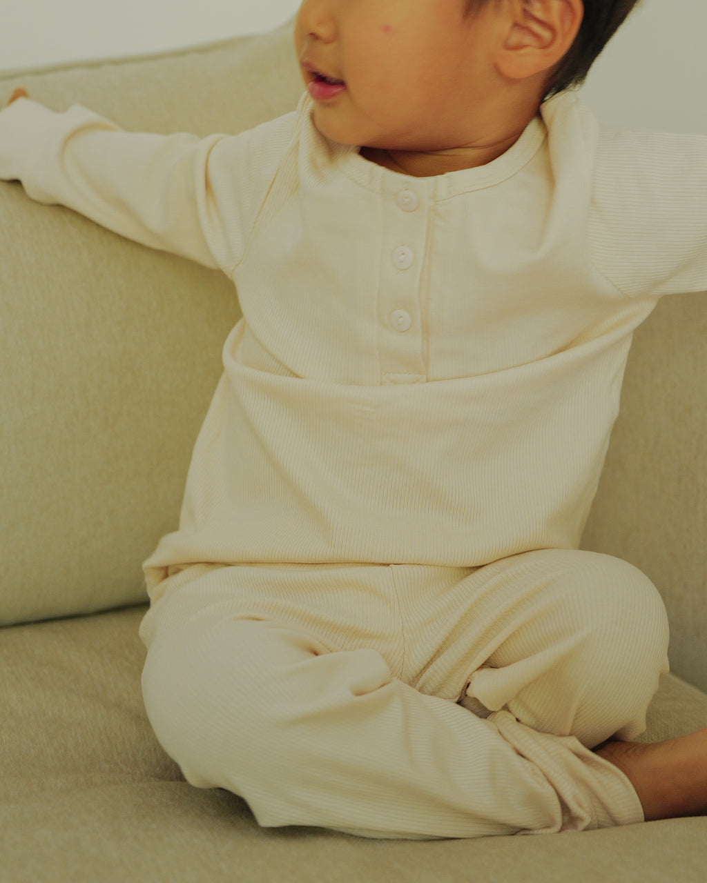 Ribbed Lounge Set (Coffee)