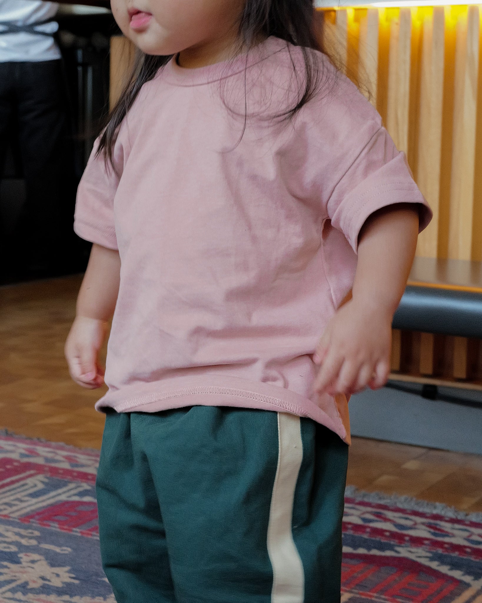 Heavyweight Cotton Tee (Dusty Rose)