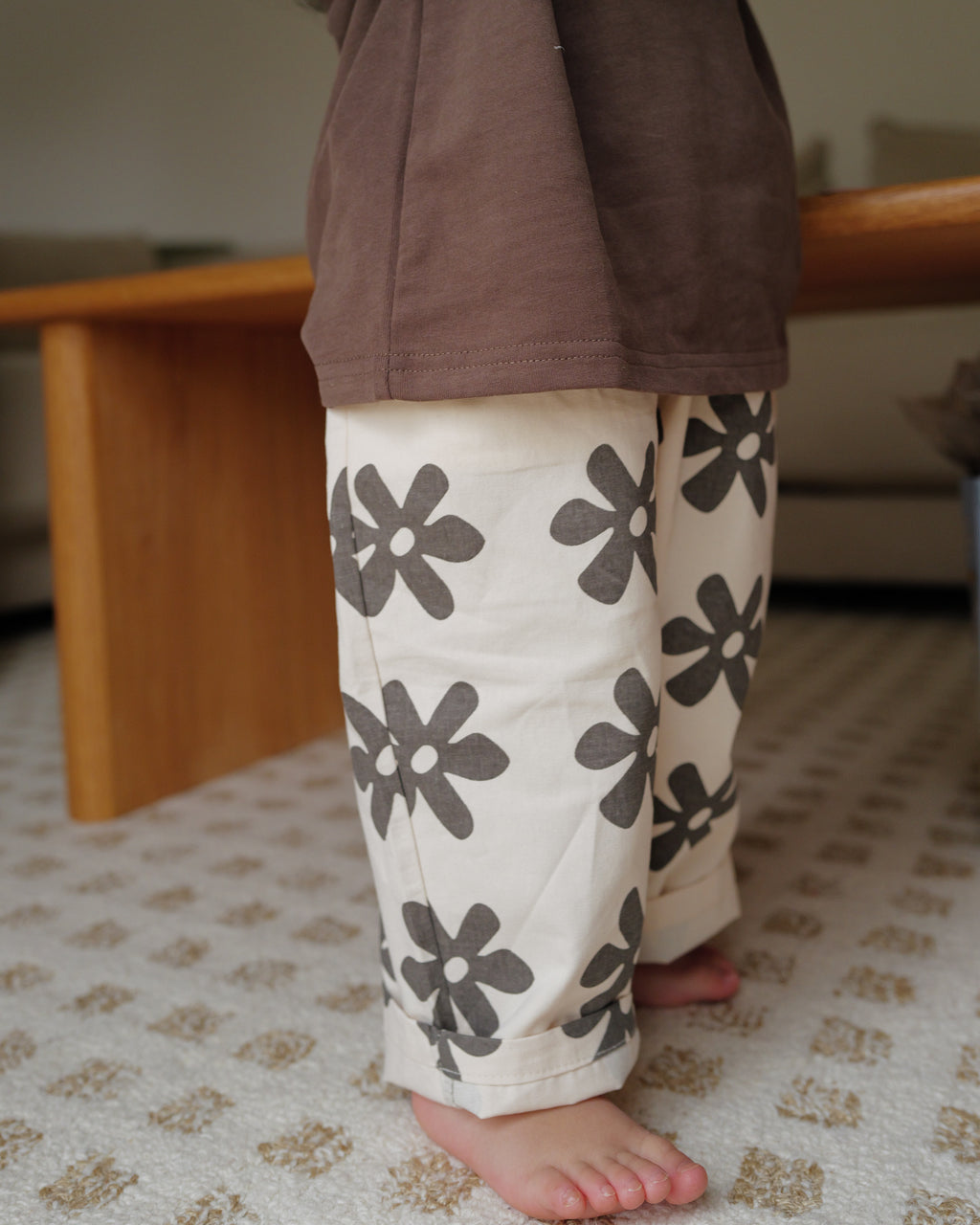 Baggy Daisy Pant (Brown)