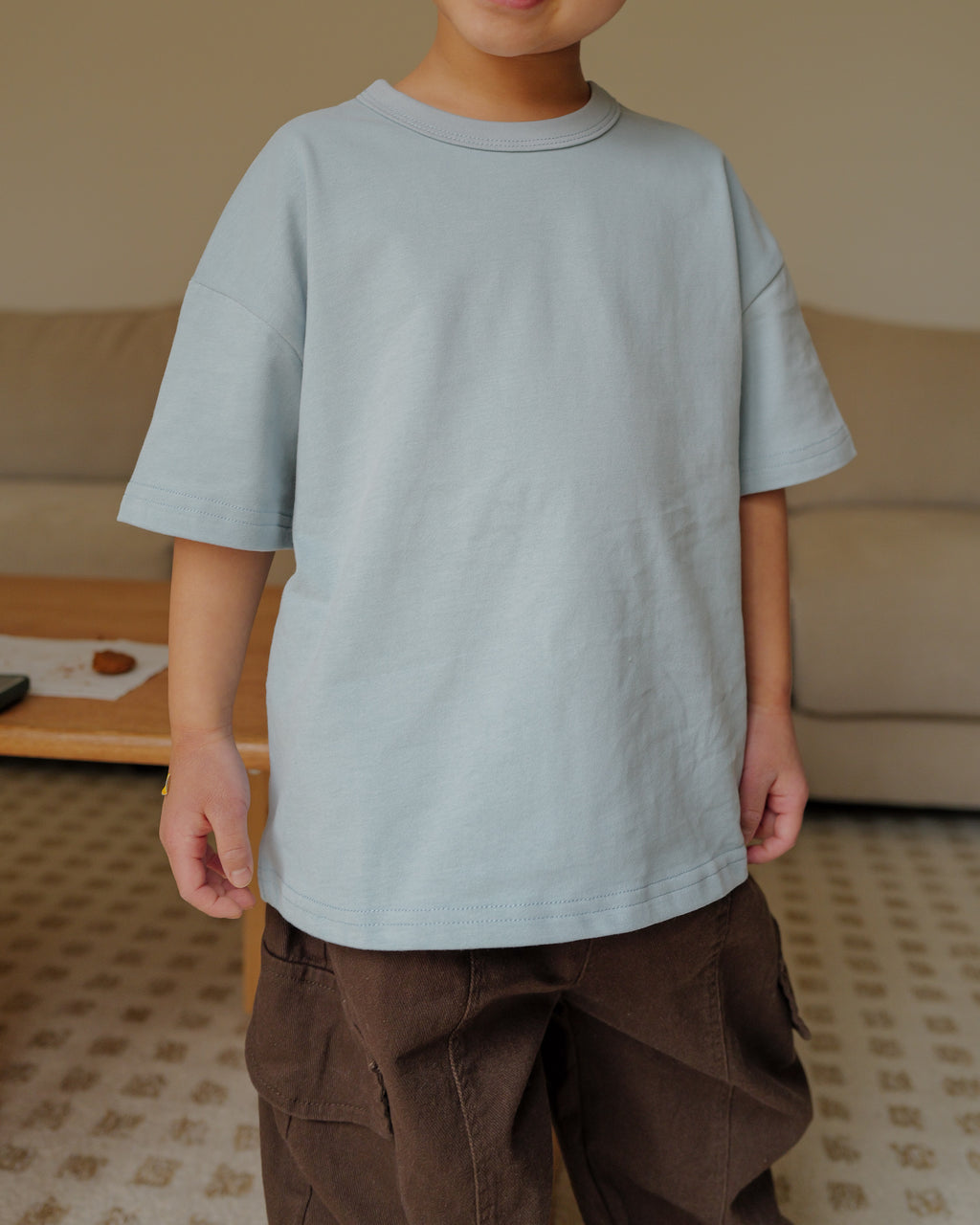 Heavyweight Cotton Tee (Blue)