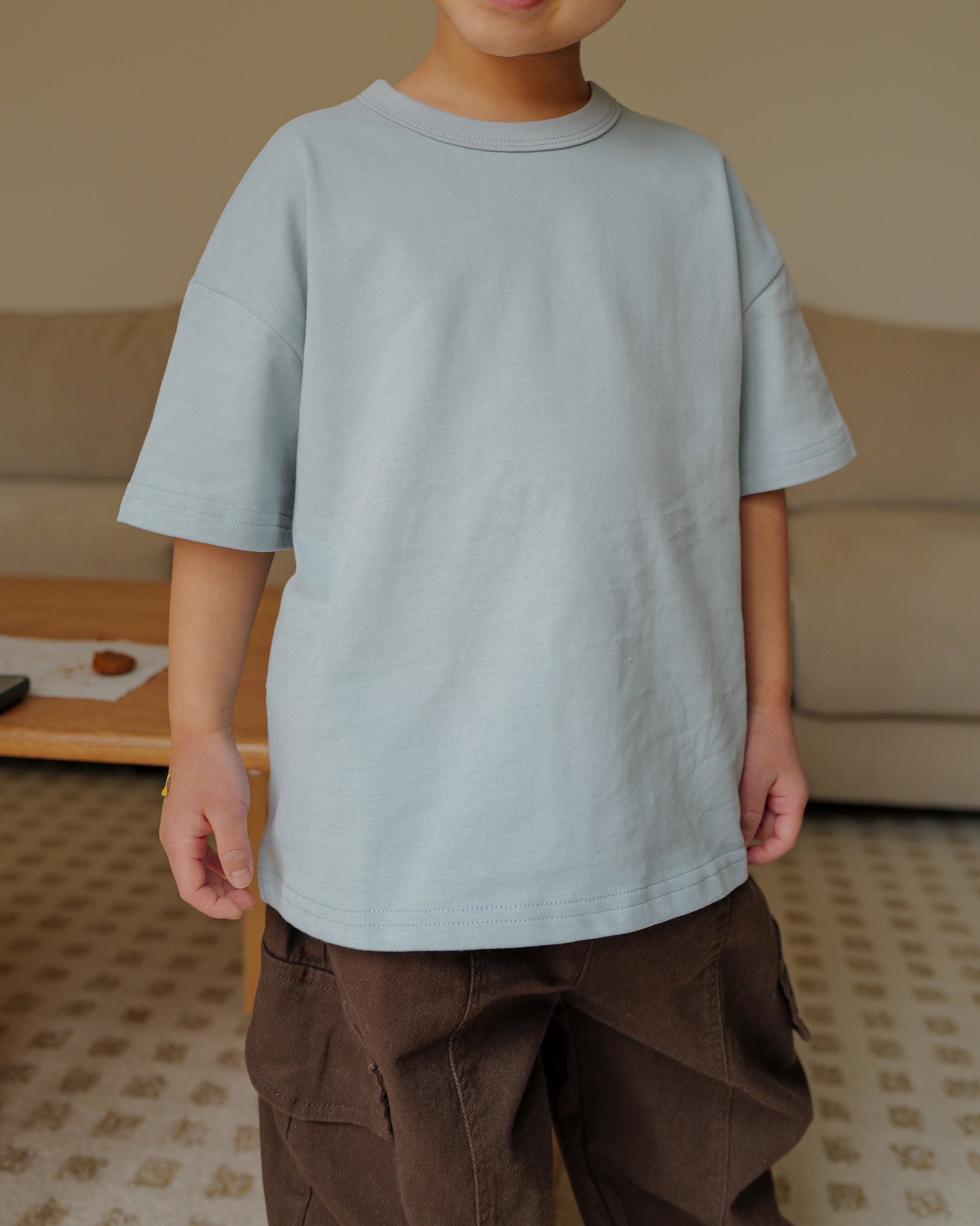 Heavyweight Cotton Tee (Blue)