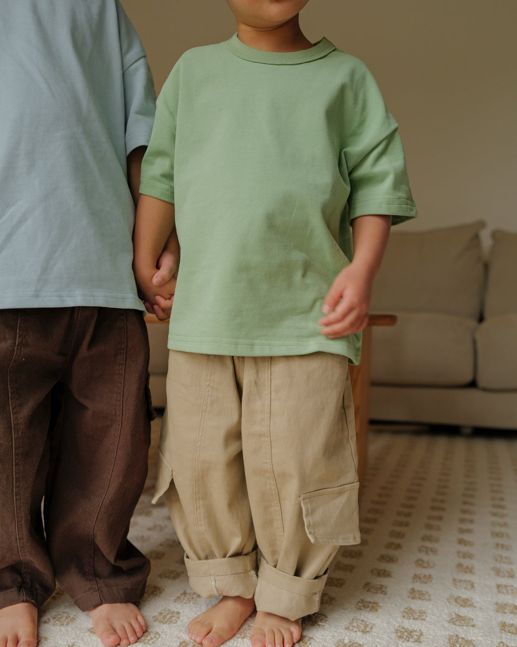 Barrel Cargo Pants (Khaki)