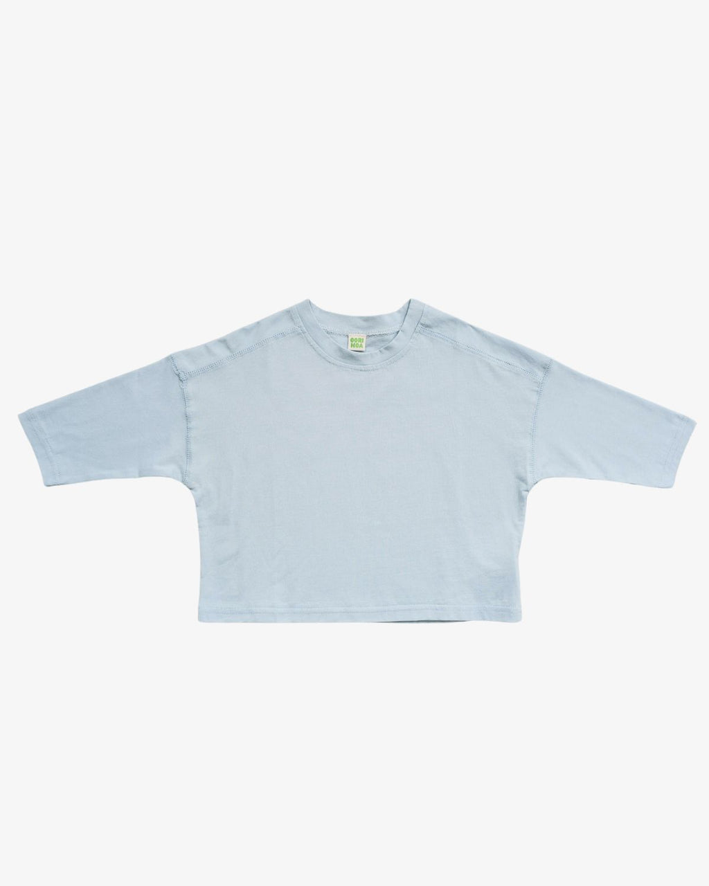 baseball long sleeve sky blue product photo