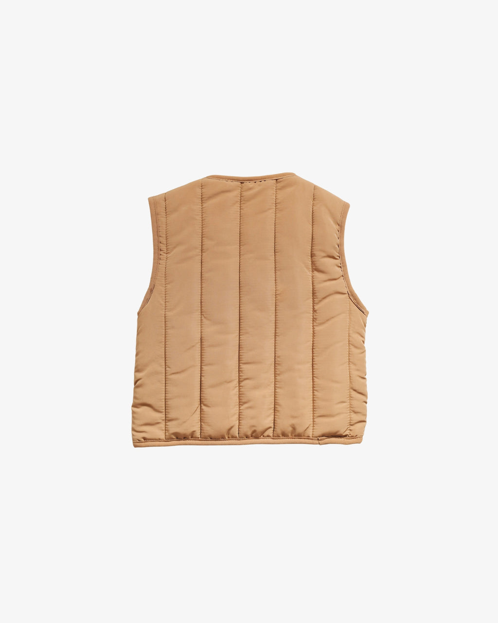 product photo of back light puffer vest
