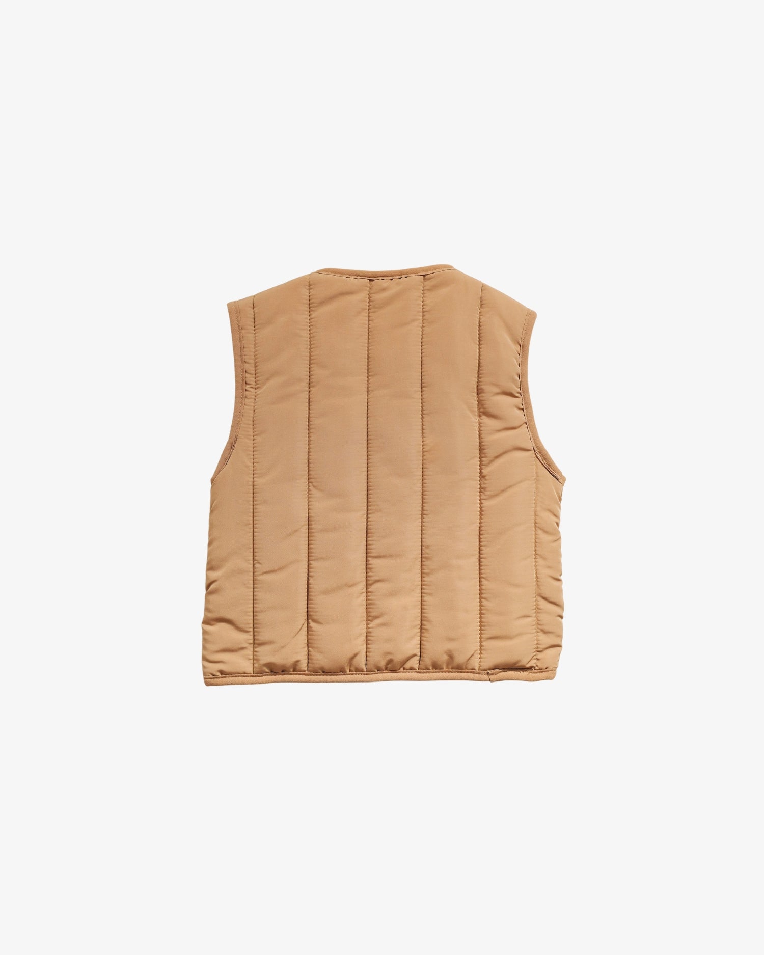 product photo of back light puffer vest