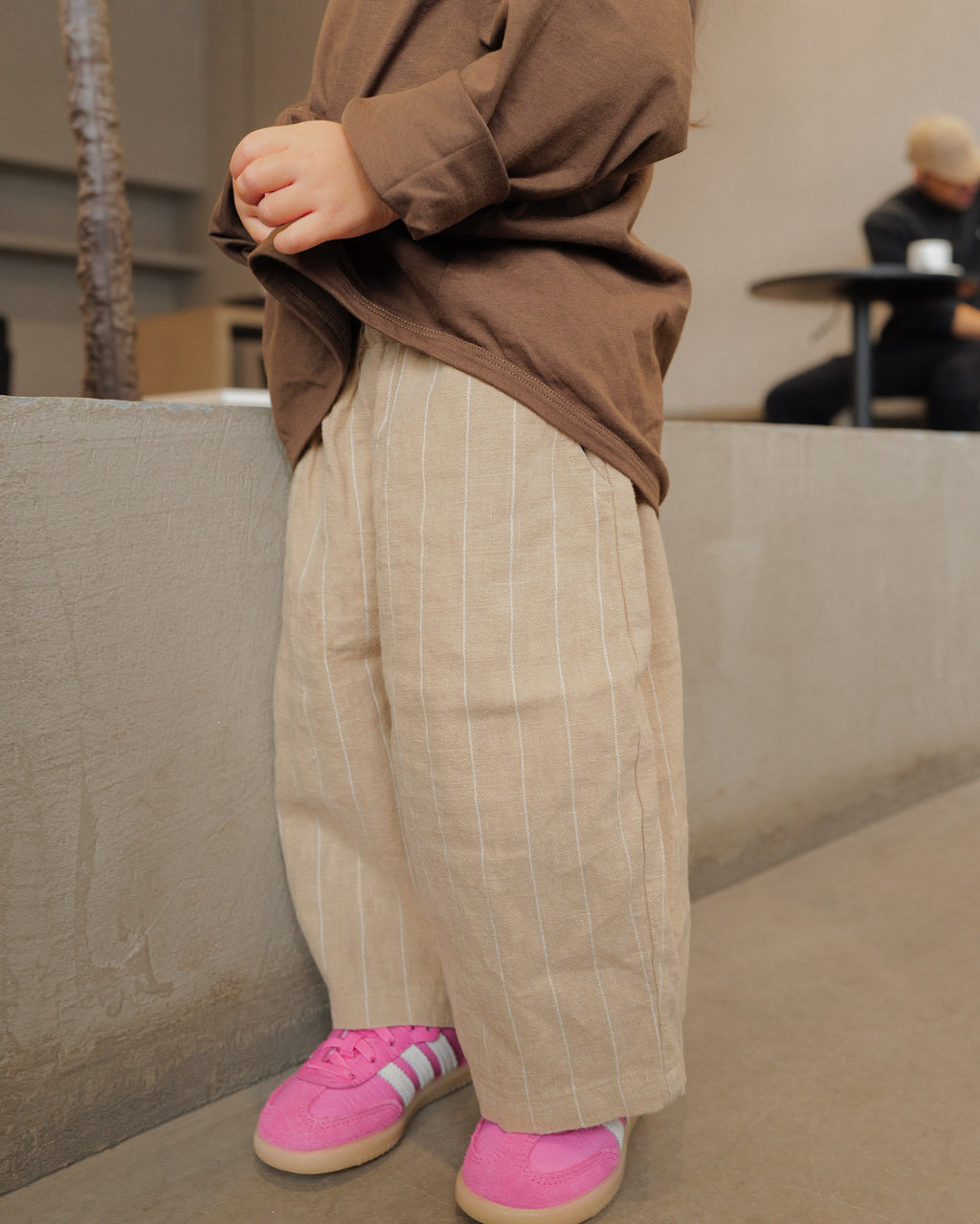 Linen Stripe Pants