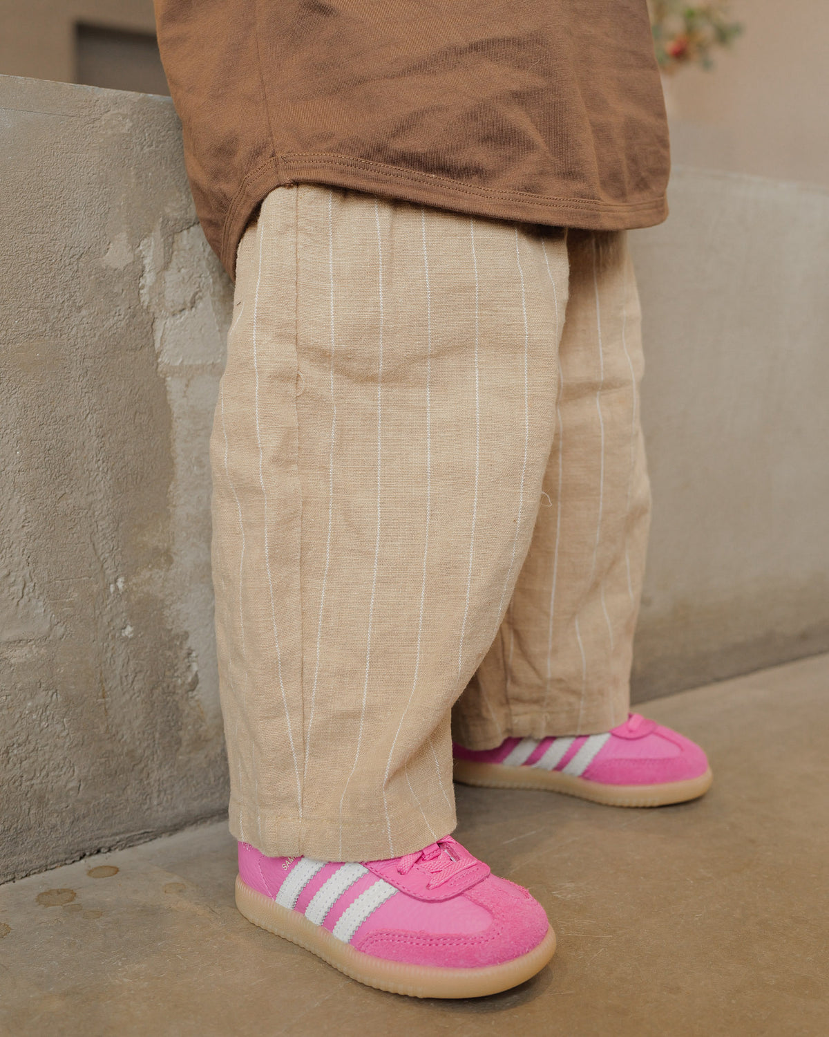Linen Stripe Pants