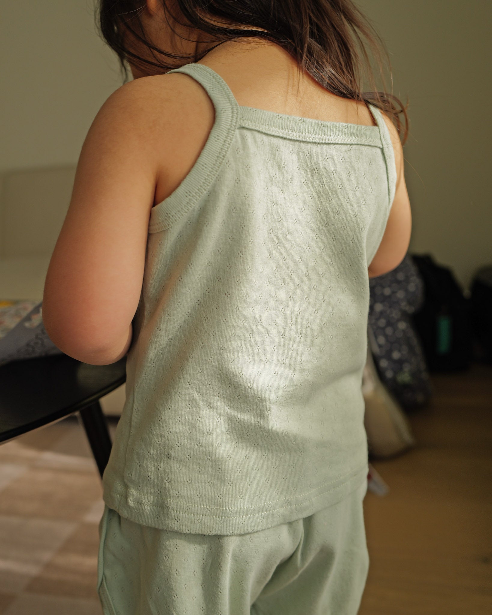 Pointelle Summer Set (Green)