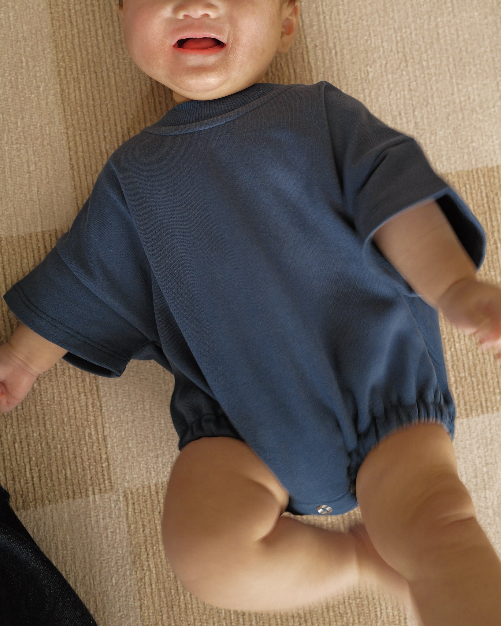 Short-Sleeve Jumper (Peach)