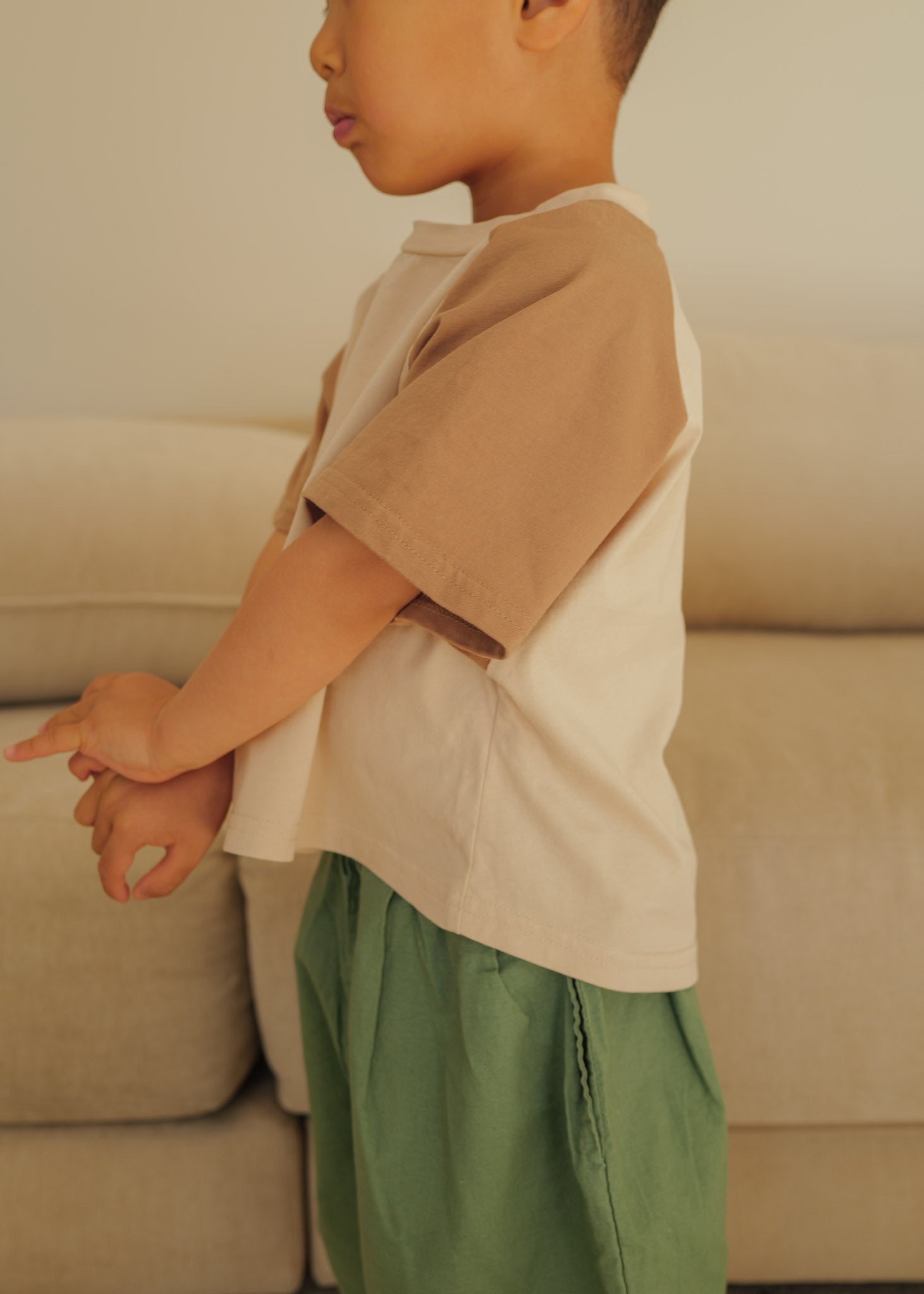 Raglan Tee (Brown)