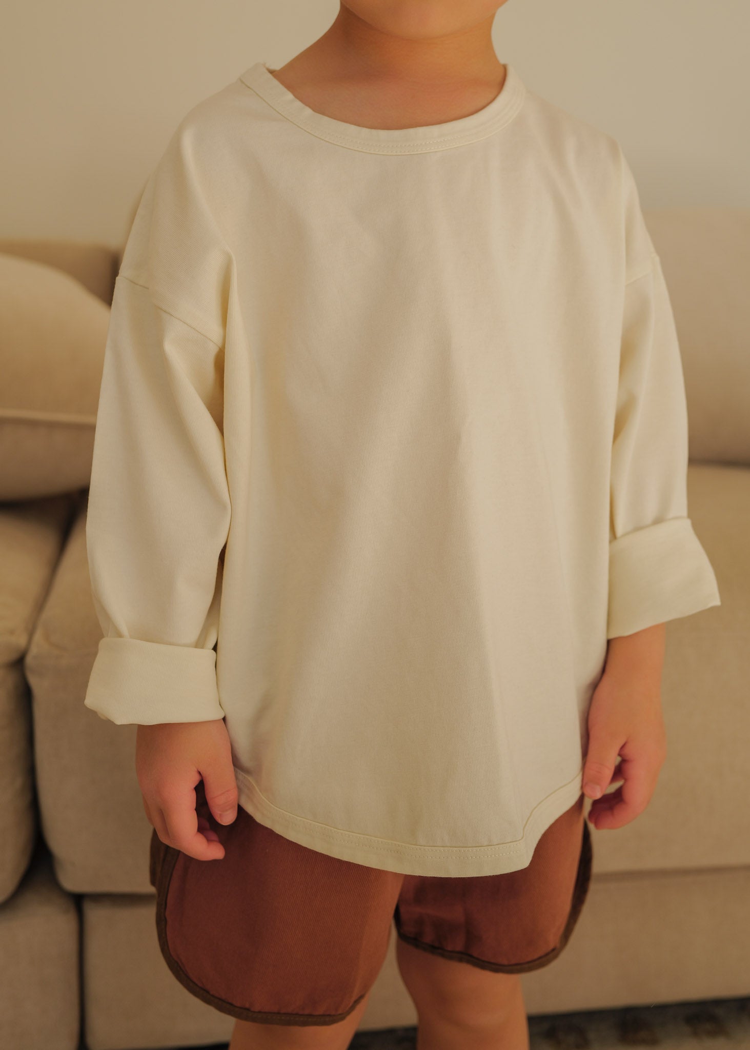 Essential Long Sleeve (Ecru)