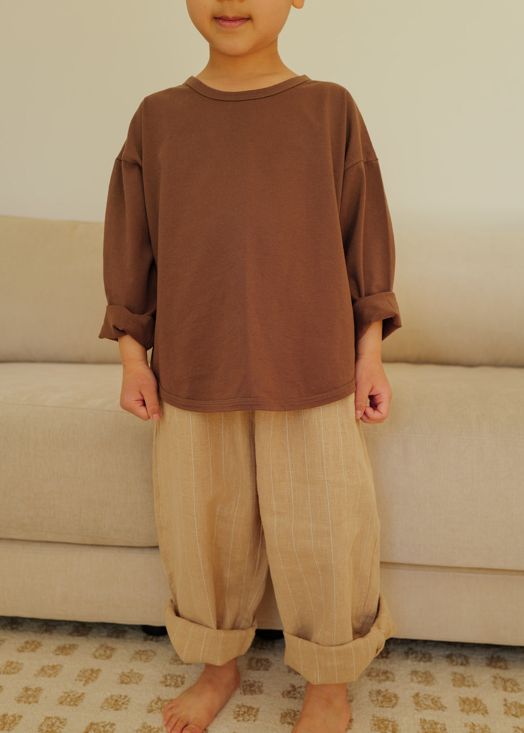 Essential Long Sleeve (Brown)