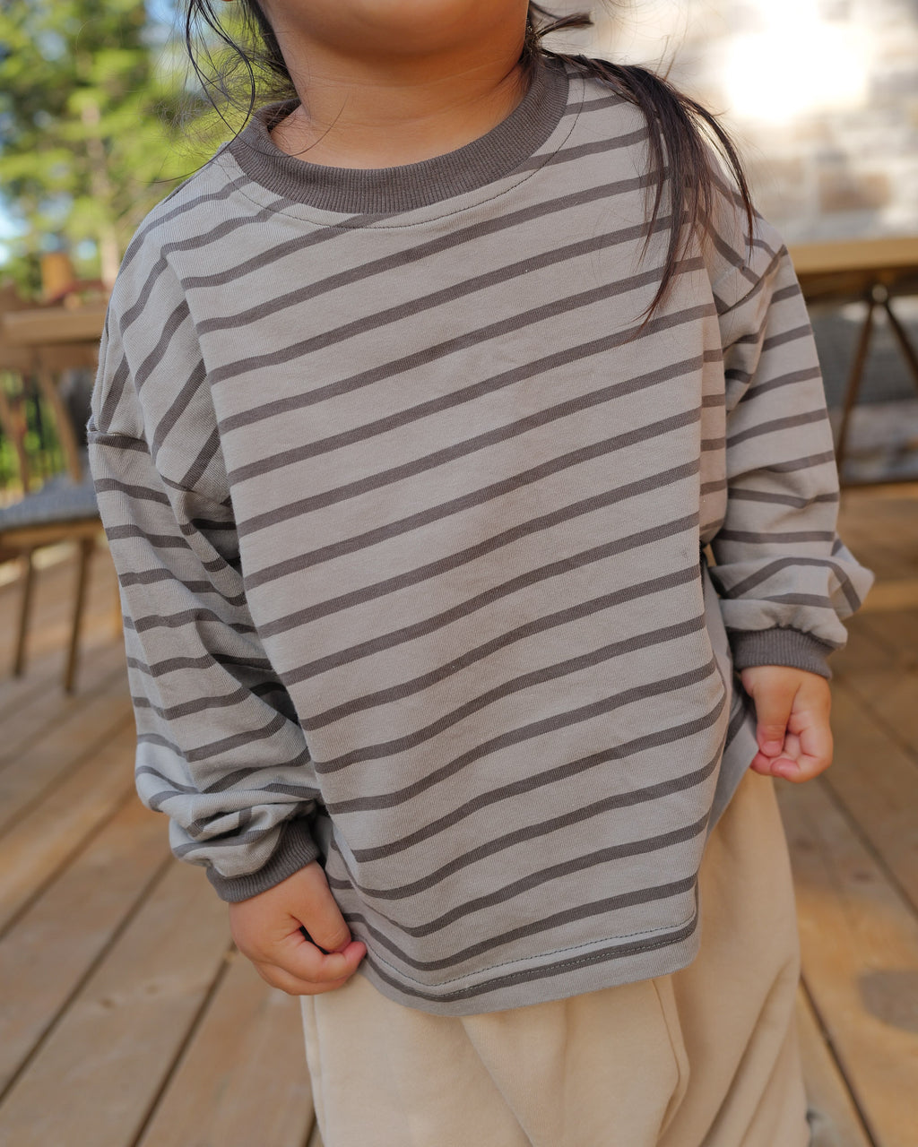 Boxy Long Sleeve (Slate)