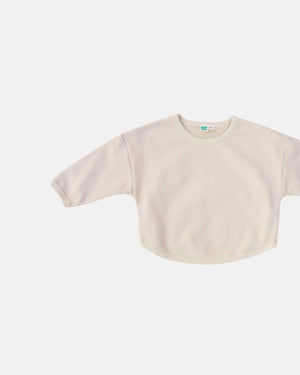 perfect crewneck sweater beige product photo