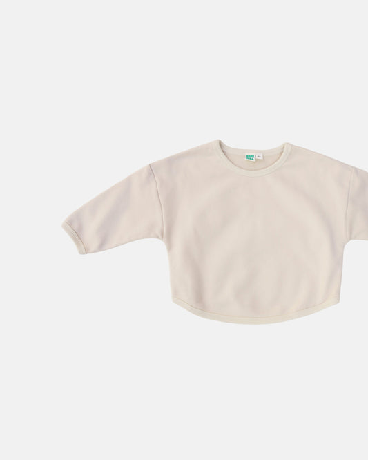 perfect crewneck sweater beige product photo