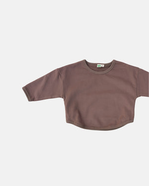 perfect crewneck sweater brown