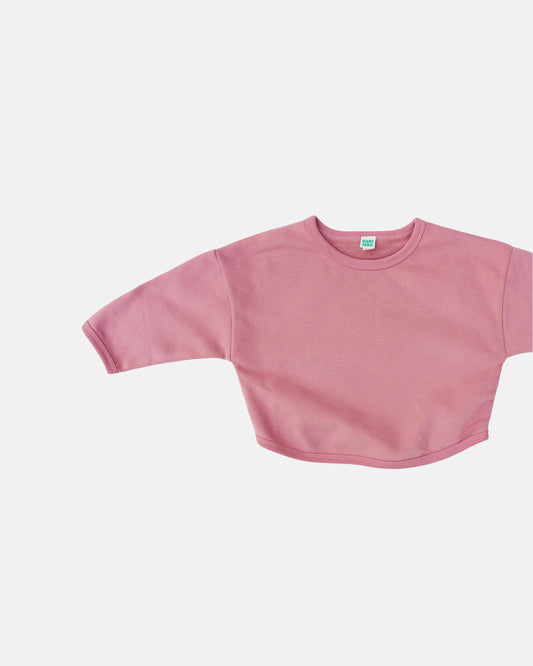 perfect crewneck sweater mauve